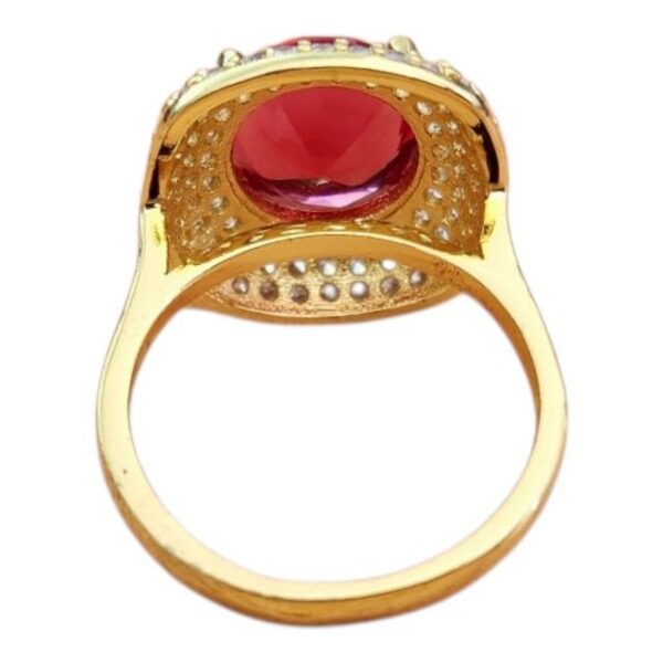 Raspberry Rhodolite Garnet 8 Ring - Image 2