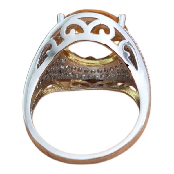 Citrine Sterling Silver 7.25 Ring - Image 3