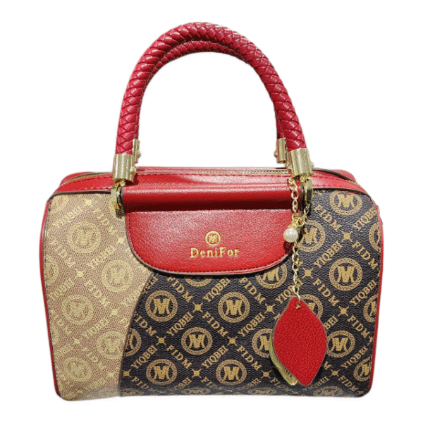 Luxury Faux Leather Handbag - Image 5