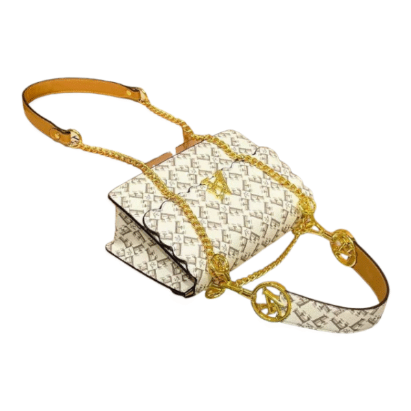 Cowhide Leather Crossbody Bag - Image 2