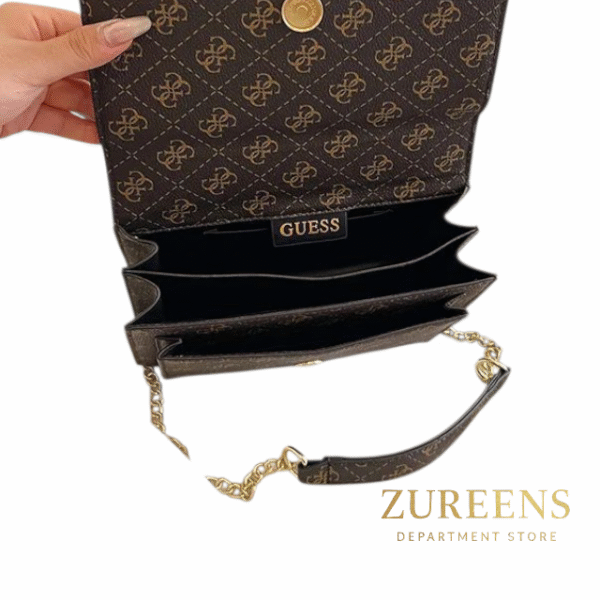 Guess Small Chain Shoulder Bag - Image 5
