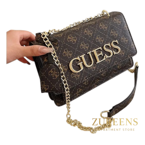 Guess Small Chain Shoulder Bag - Image 2