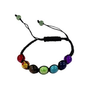 Chakra Natural Stone Adjustable Bracelet