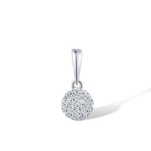 0.038ct Diamond 14k Gold Pendant