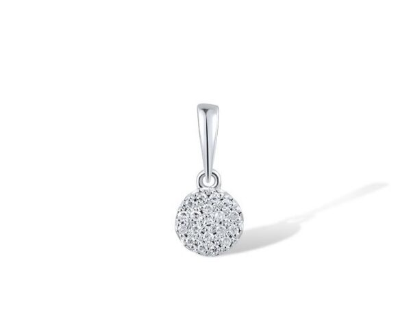0.038ct Diamond 14k Gold Pendant