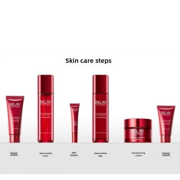 Pomegranate 6pc Skin Care Hyaluronic Acid Set - Image 2