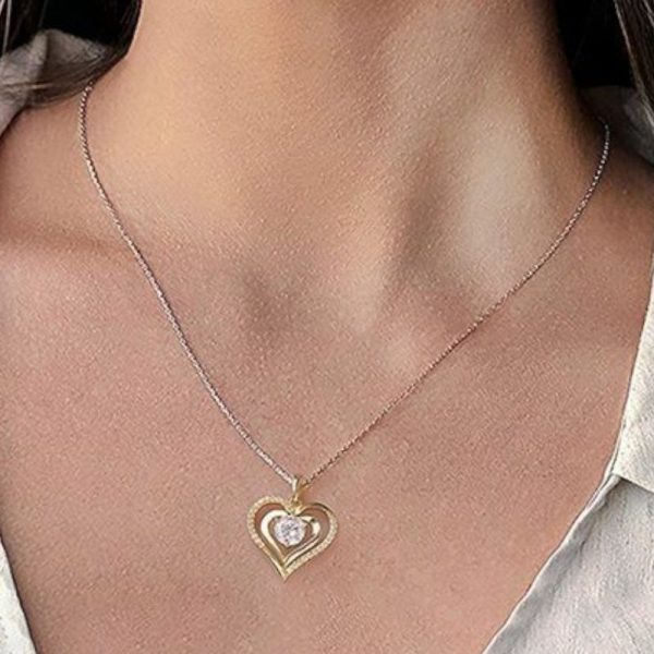 1.0ct Moissanite Sterling Silver Necklace - Image 3